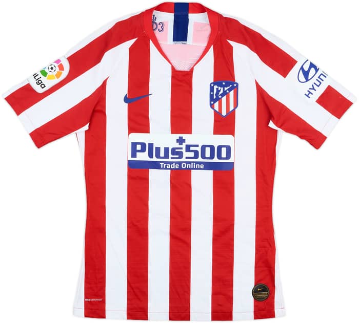 2019-20 Atletico Madrid Player Issue Domestic Home Shirt Joao Felix #7 - 8/10 - (M)