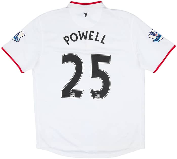 2012-14 Manchester United Away Shirt Powell #25 - 6/10 - (L)