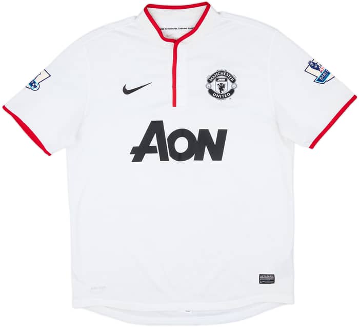 2012-14 Manchester United Away Shirt Powell #25 - 6/10 - (L)