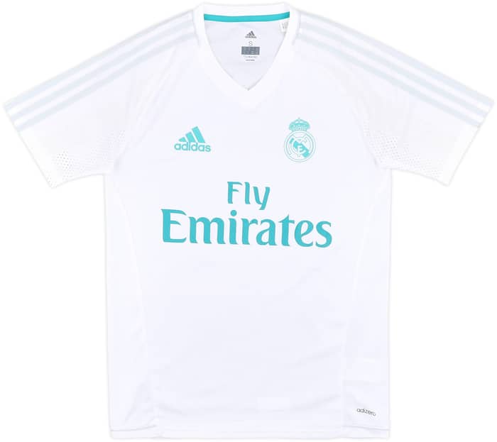 2017-18 Real Madrid adidas Training Shirt - 7/10 - (S)