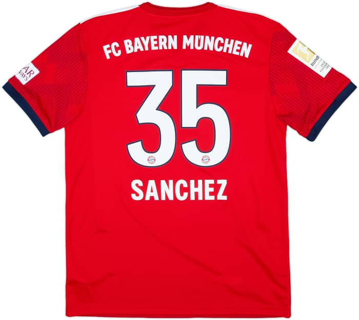 2018-19 Bayern Munich Home Shirt Sanchez #35 - 9/10 - (M)