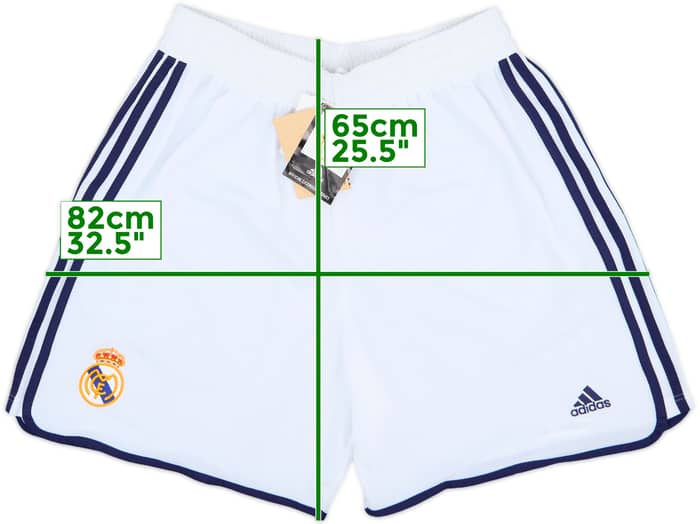 2000-01 Real Madrid Home Shorts (XL)