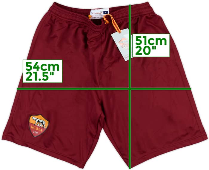 2013-14 Roma Home Shorts (L)