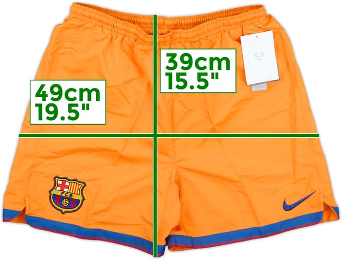 2007-08 Barcelona Third Shorts (L.Boys)