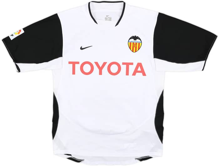 2003-04 Valencia Home Shirt Aimar #21 - 5/10 - (S)