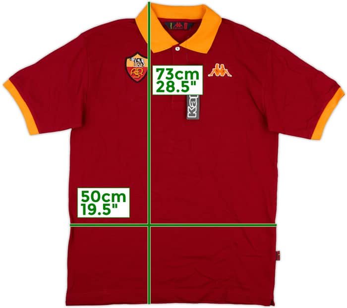 2009-10 Roma Kappa Polo Shirt (L)