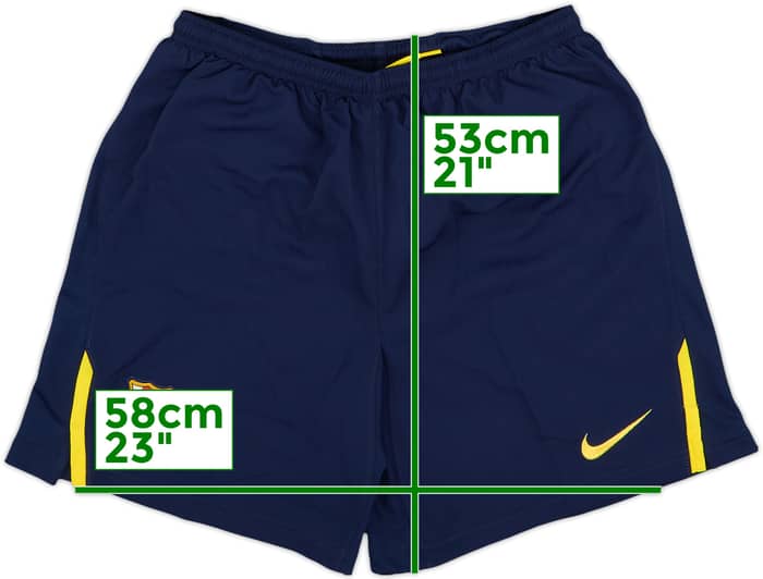 2008-09 Barcelona Away Shorts (L.Boys)