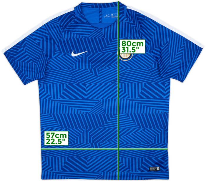 2016-17 Inter Milan Nike Training Shirt - 10/10 - (XL)