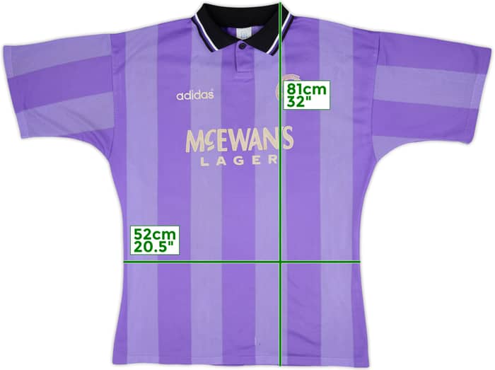 1994-95 Rangers European Shirt #9 - 5/10 - (L)
