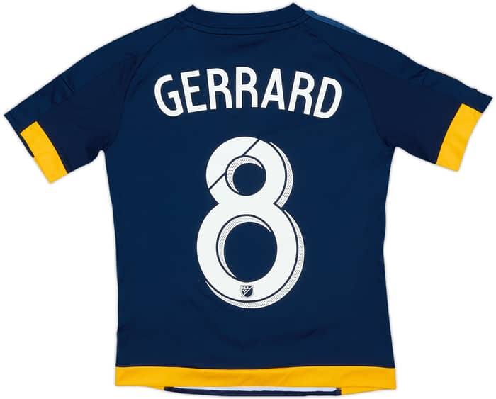 2015-16 LA Galaxy Away Shirt Gerrard #8 - 9/10 - (S.Boys)