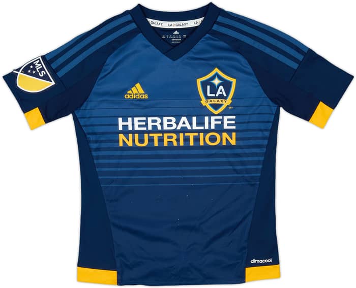 2015-16 LA Galaxy Away Shirt Gerrard #8 - 9/10 - (S.Boys)