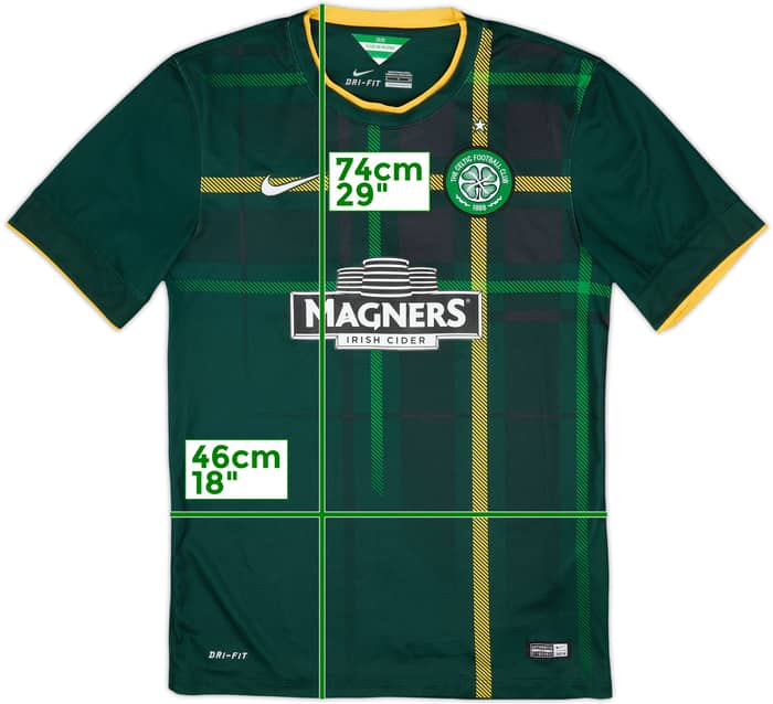 2014-15 Celtic Away Shirt - 9/10 - (S)