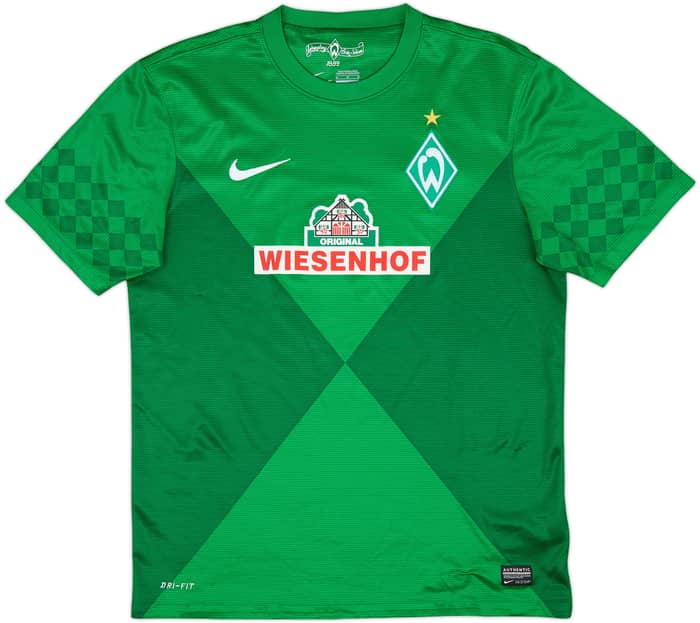 2012-13 Werder Bremen Home Shirt - 9/10 - (M)