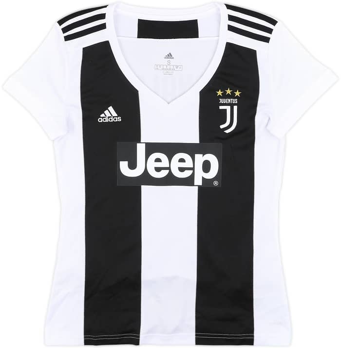 2018-19 Juventus Home Shirt Ronaldo #7 - 9/10 - (Women's S)