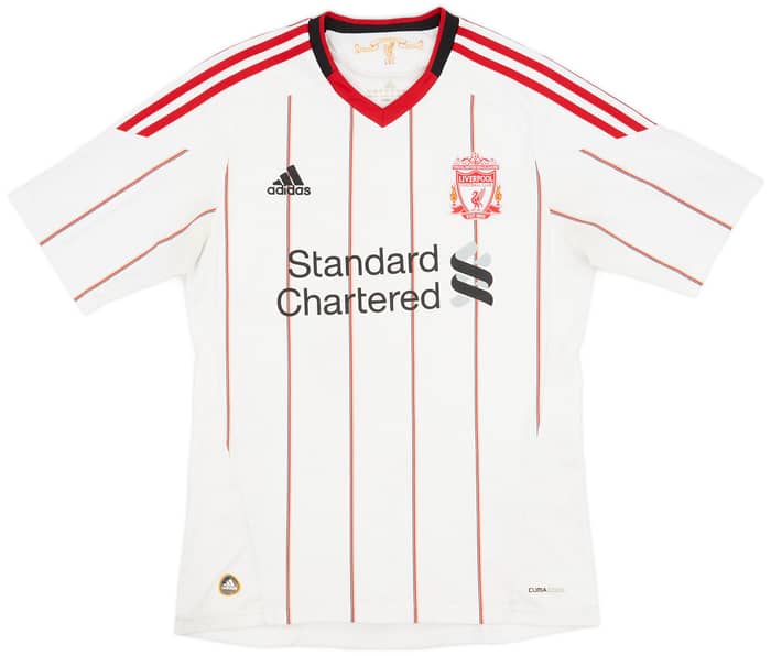 2010-11 Liverpool Away Shirt Gerrard #8 - 5/10 - (S)