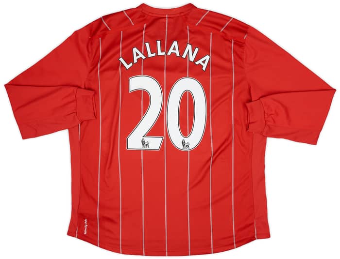 2012-13 Southampton Home L/S Shirt Lallana #20 - 6/10 - (XXL)