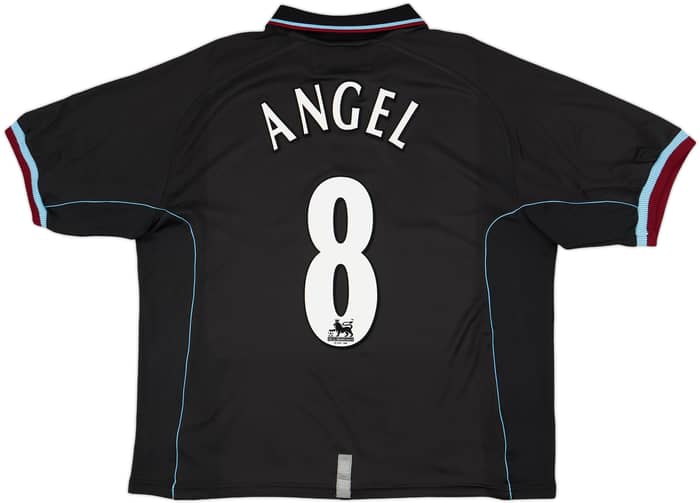2000-01 Aston Villa Away Shirt Angel #8 - 7/10 - (L)