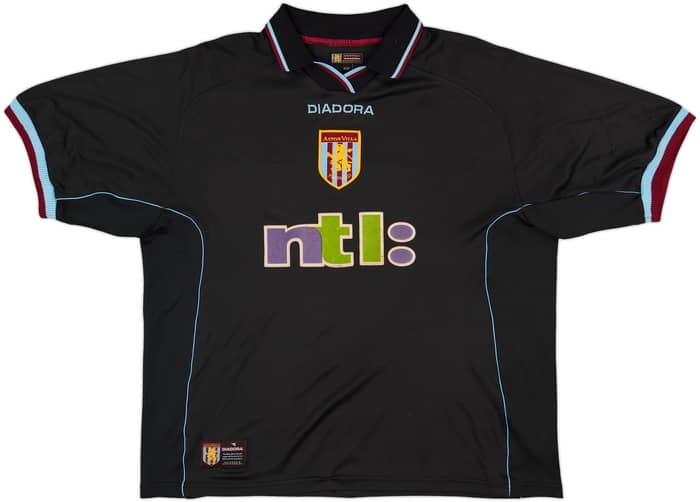 2000-01 Aston Villa Away Shirt Angel #8 - 7/10 - (L)