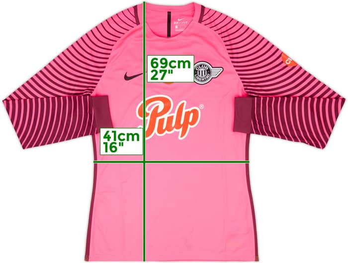 2016-17 Club Libertad GK Shirt - 9/10 - (L)