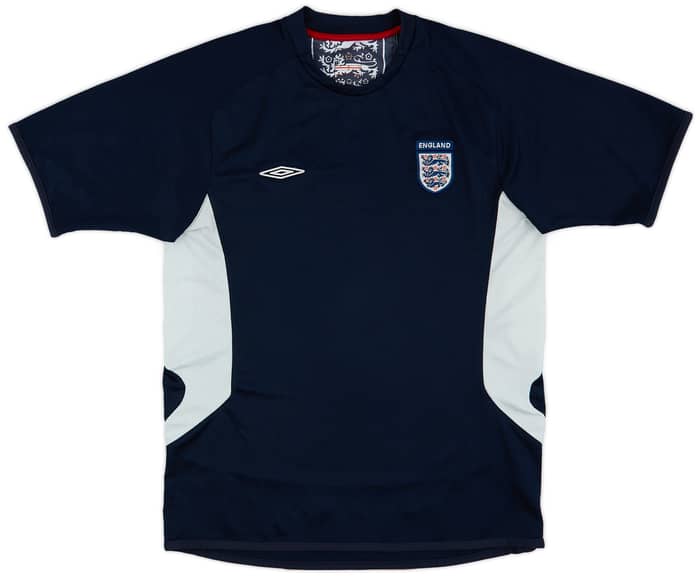 2005-06 England Umbro Training Shirt - 7/10 - (M)