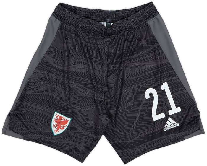 2020-21 Wales Player Issue GK Shorts # - 7/10 - (S)