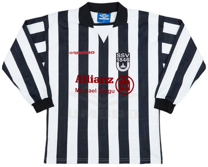 1990s SSV Ulm Home L/S Shirt #17 - 8/10 - (L.Boys)