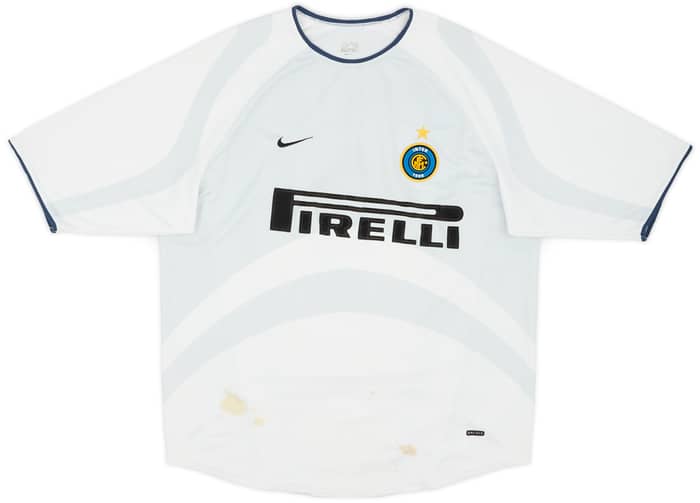 2001-02 Inter Milan Away Shirt Ronaldo #9 - 5/10 - (L)