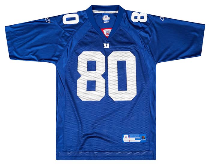 2005-06 New York Giants Shockey #80 Reebok On Field Jersey (Home) XXL