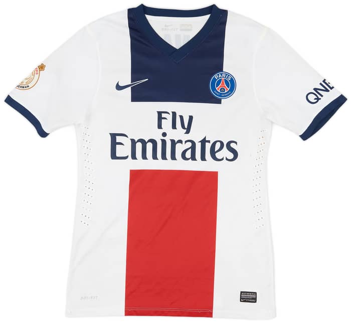2013-14 Paris Saint-Germain Match Issue Away Shirt Cavani #9
