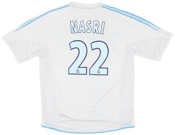 2004-05 Olympique Marseille Home Shirt Nasri #22 - 6/10 - (XL)