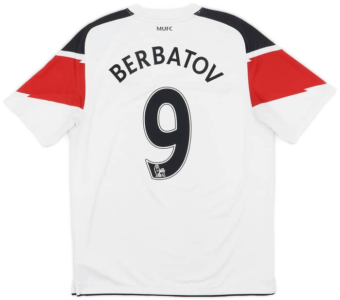 2010-12 Manchester United Away Shirt Berbatov #9 - 7/10 - (M)