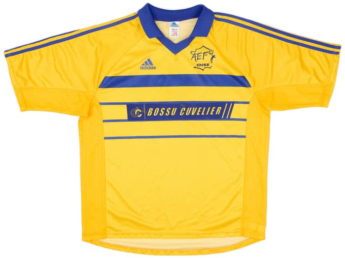 1990s adidas Template Shirt (AEF Oise) #8 - 8/10 - (XL)