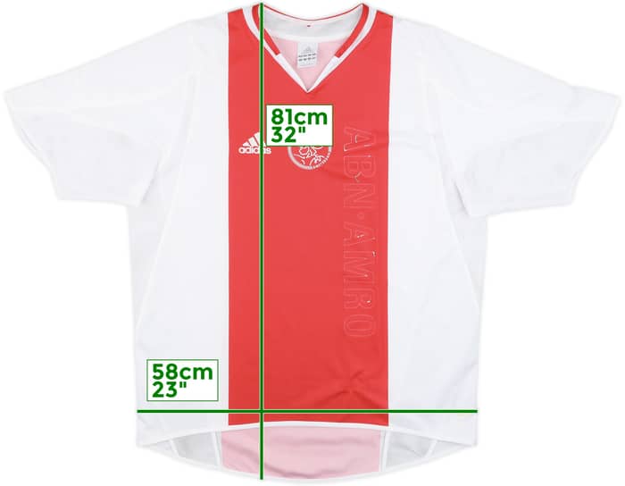 2004-05 Ajax Home Shirt - 4/10 - (L)
