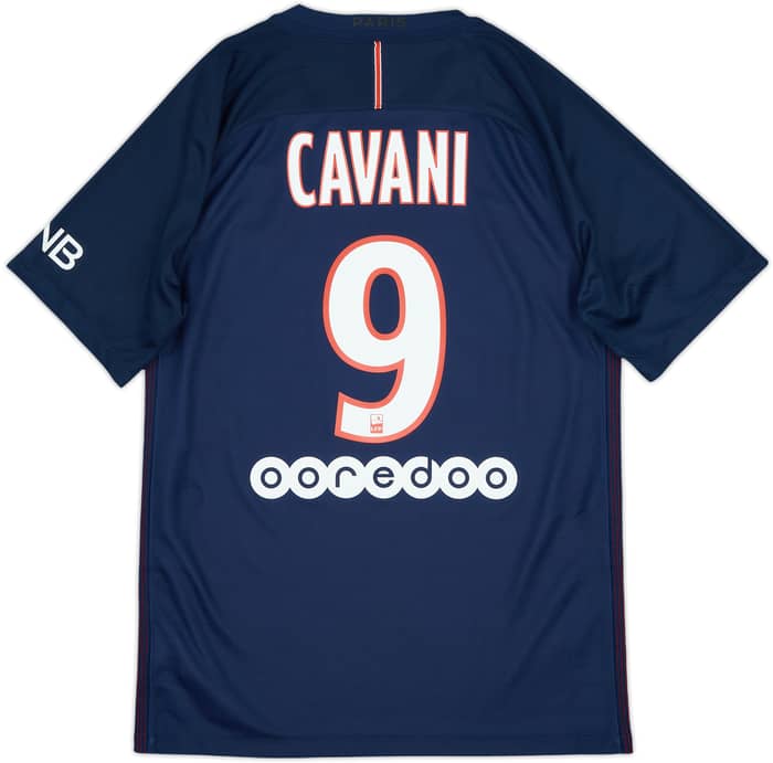 2016-17 Paris Saint-Germain Home Shirt Cavani #9 (S)