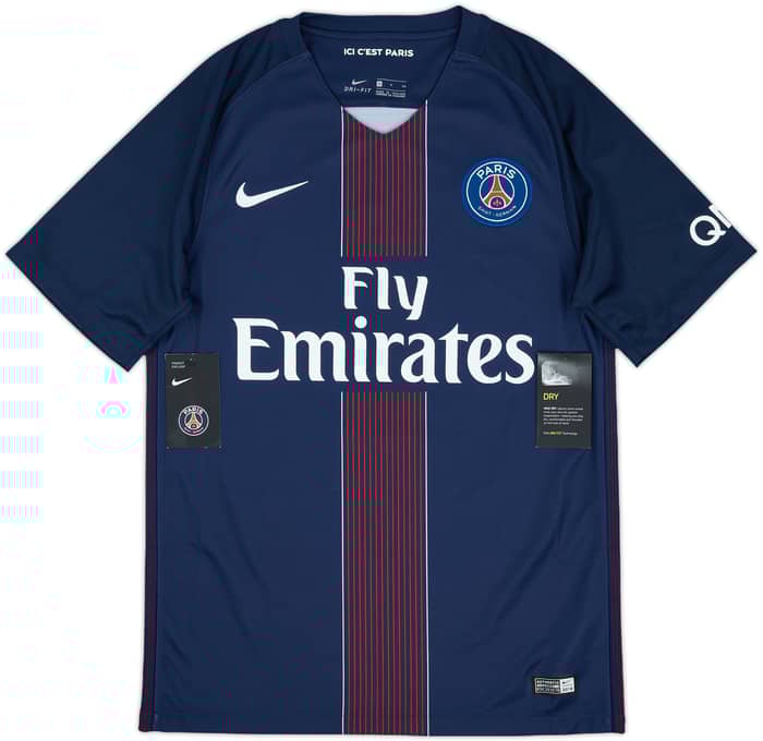 2016-17 Paris Saint-Germain Home Shirt Cavani #9 (S)