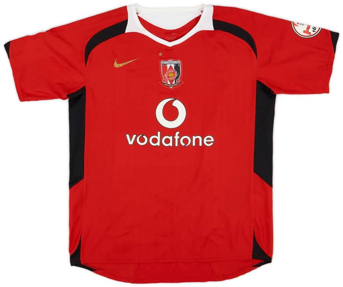 訳あり - Shirt Home Diamonds Red Urawa 2006 6/10 (M) - ウェア