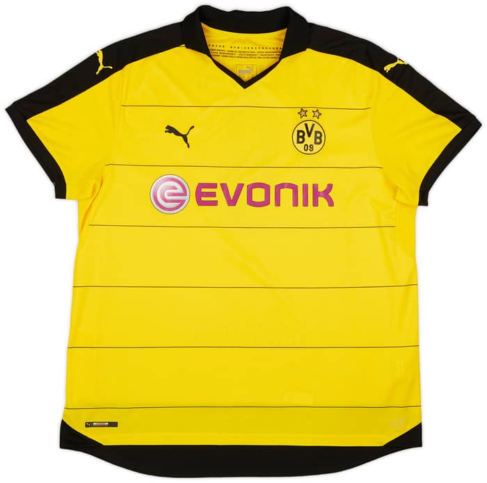 2015-16 Borussia Dortmund Home Shirt Bender #6 - 9/10 - (3XL)