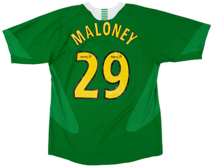 2005-06 Celtic Away Shirt Maloney #29 - 4/10 - (M)