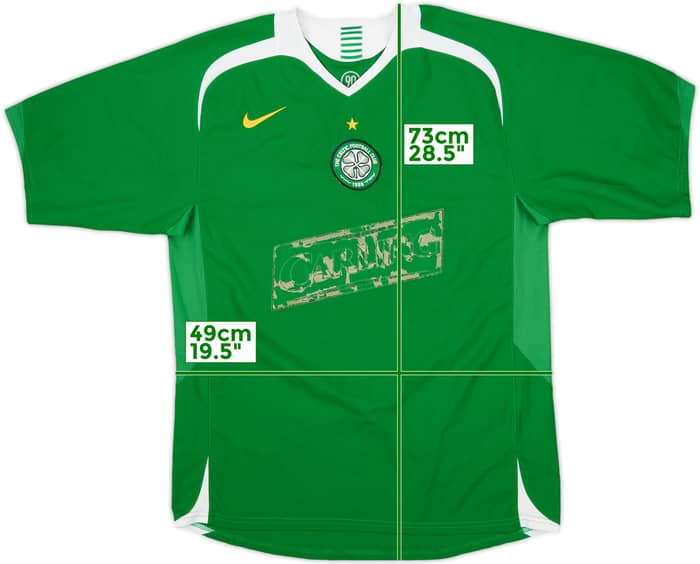 2005-06 Celtic Away Shirt - 4/10 - (M)