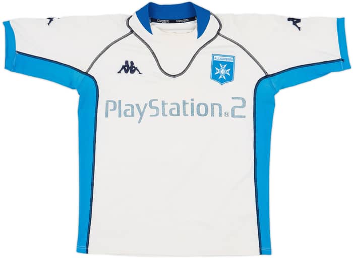 2001-02 Auxerre Home Shirt Cisse #9 - 5/10 - (M)