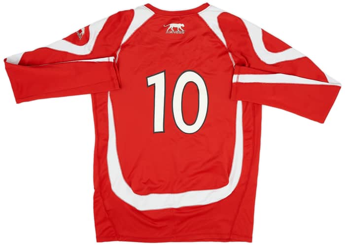 2006-07 Valenciennes Home L/S Shirt #10 - 6/10 - (XL)