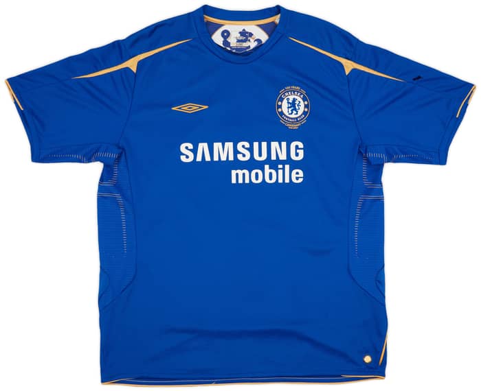 2005-06 Chelsea Centenary Home Shirt Makelele #4 - 7/10 - (XXL)