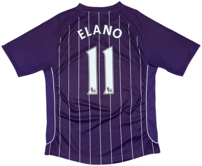 2007-08 Manchester City Away Shirt Elano #11 - 8/10 - (L)