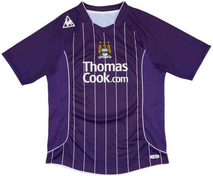 2007-08 Manchester City Away Shirt Elano #11 - 8/10 - (L)