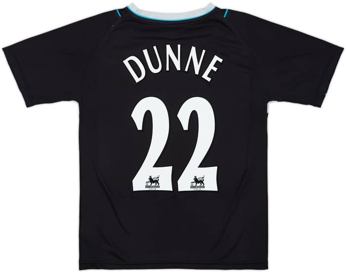 2006-07 Manchester City Away Shirt Dunne #22 - 7/10 - (M)
