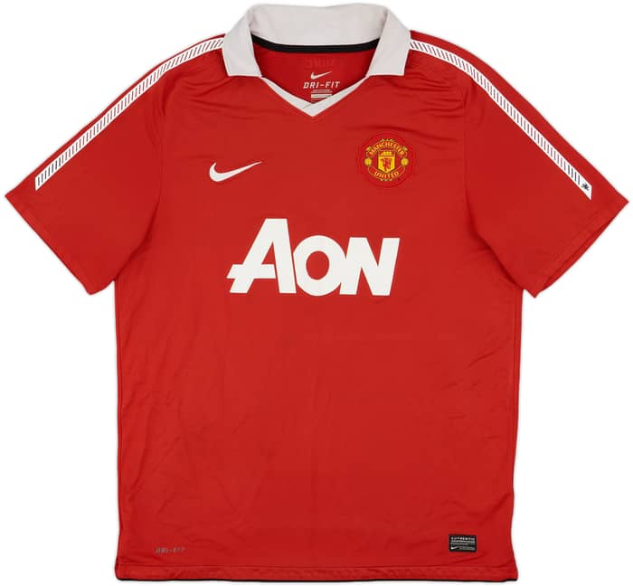2010-11 Manchester United Home Shirt - 5/10 - (L)