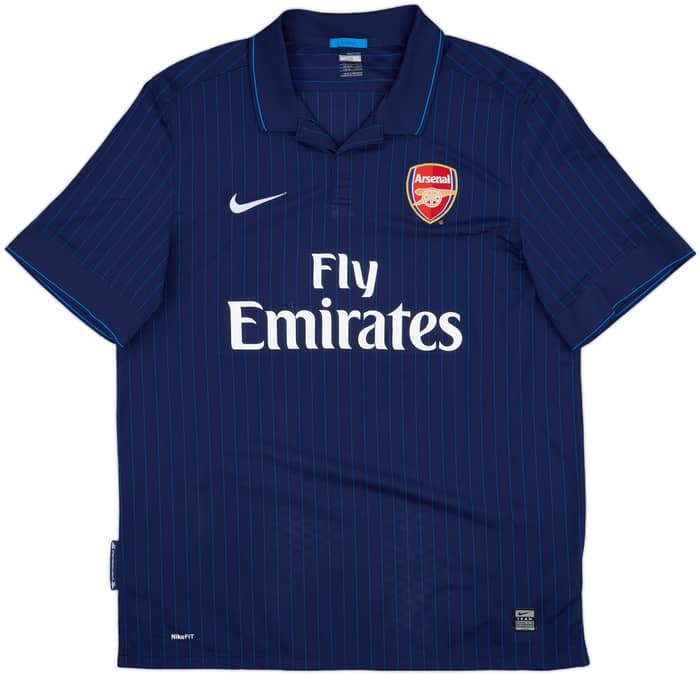 2009-10 Arsenal Away Shirt Fabregas #4 - 7/10 - (XL)