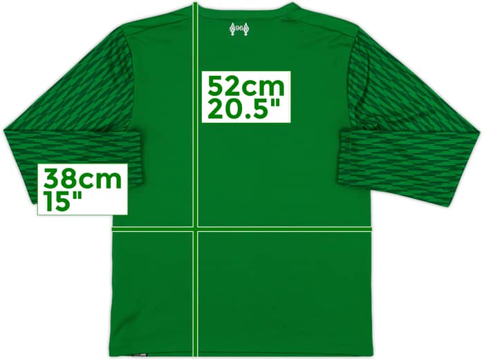 2017-18 Liverpool '125 Years' GK Shirt - 7/10 - (S.Boys)