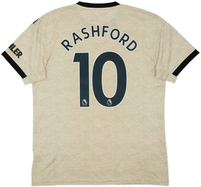 2019-20 Manchester United Away Shirt Rashford #10 - 9/10 - (L)