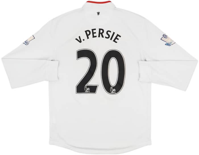 2012-14 Manchester United Away L/S Shirt v.Persie #20 - 4/10 - (M)
